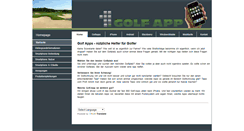 Desktop Screenshot of golf-app.de