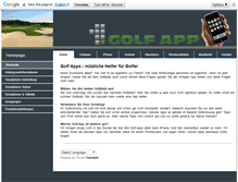 Tablet Screenshot of golf-app.de